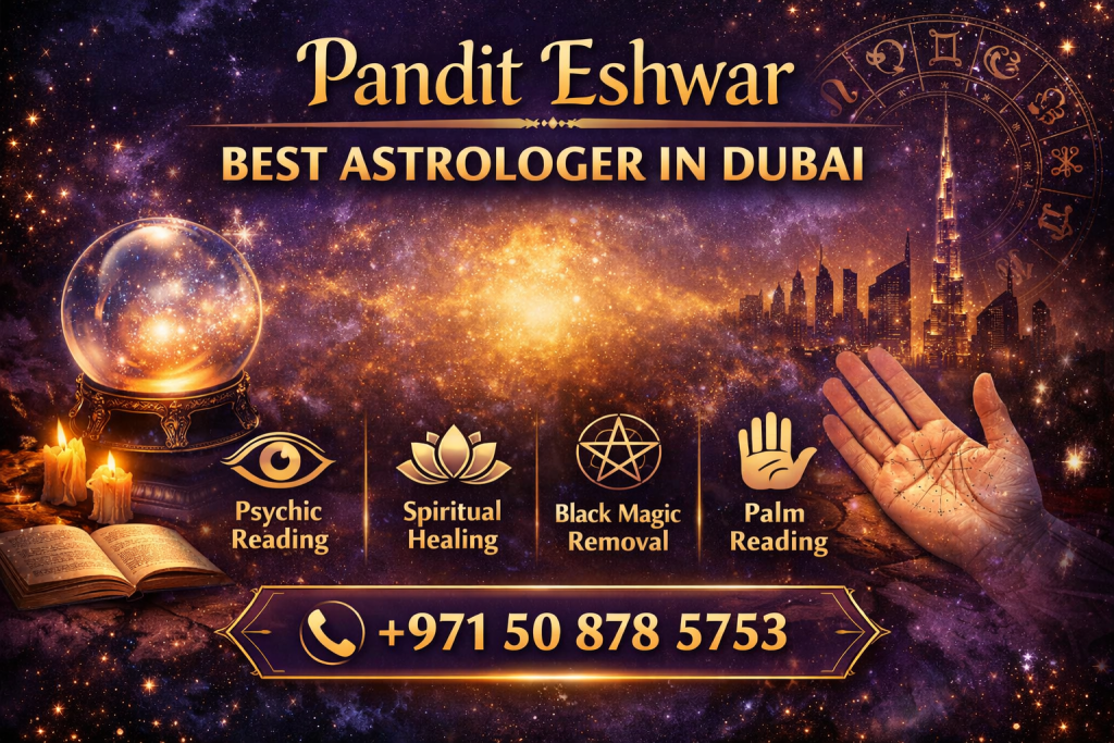 Best Astrologer in Dubai – Trusted Psychic Reading, Spiritual Healing & Palm Reading