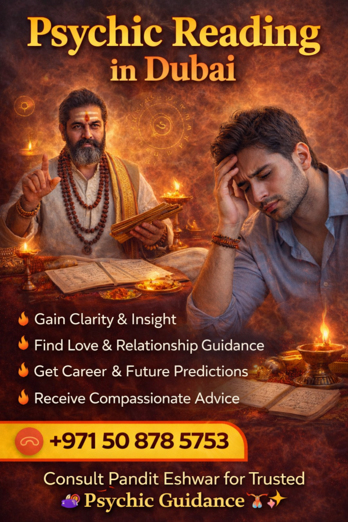 Trusted Psychic Reading in Singapore by Pandit Eshwar for Clear Answers, Life Direction & Peace of Mind